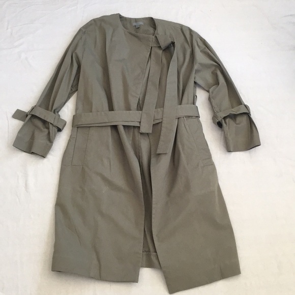 COS Jackets & Blazers - COS Muted Green Trench Coat